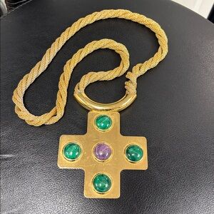 Lanvin Paris Vintage Statement Necklace